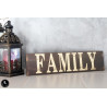 Shabby Vintage Schild Türschild FAMILY