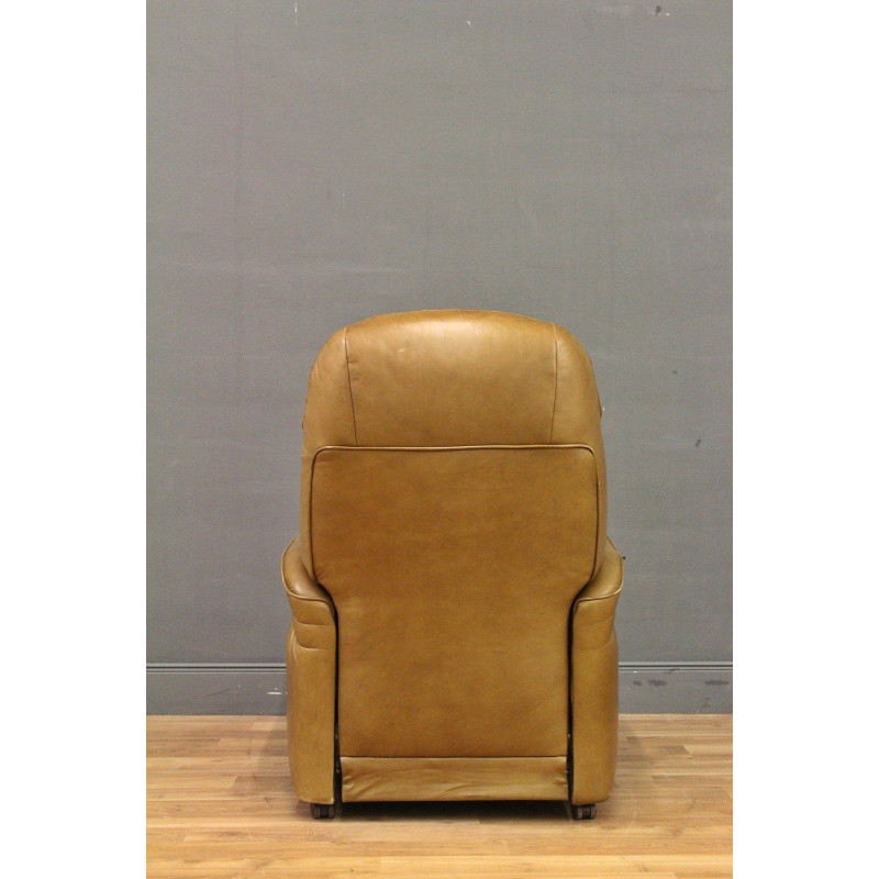 Ausklappbar Kino Sessel Ledersessel Leder TV Vintage