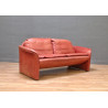 Cor Orbis Garnitur Sofa Couch Vintage Leder Zweisitzer Sessel